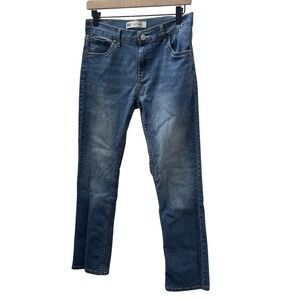 Levi's 511 Slim Fit Boys Teen Men Jeans Size 16 28x28 Reg Denim Blue Medium Wash